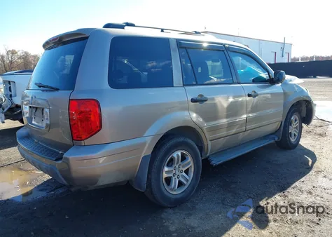 2003 Honda Pilot Ex-L z USA, uszkodzony, nr VIN 2HKYF18643H575337